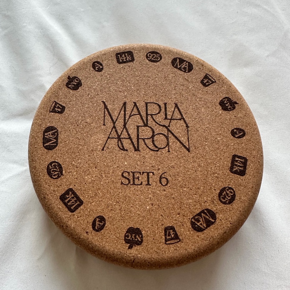 Maria Aron SET 6 Gold + Sterling - Picture 10 of 10